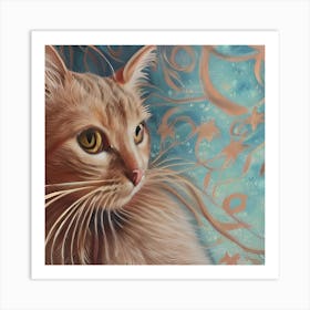 Beautiful Cat Art Print