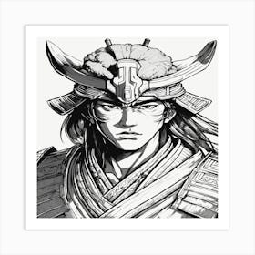 Samurai Warrior 2 Art Print