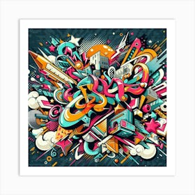 Graffiti Art 4 Art Print