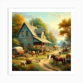 Old Country Art Print