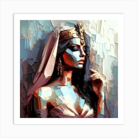 Cleopatra Portrait Artwork 221 Art Print