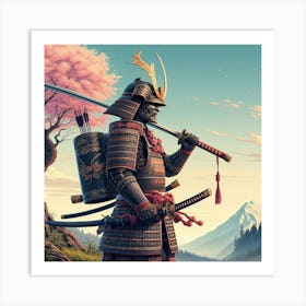 Samurai Art Print