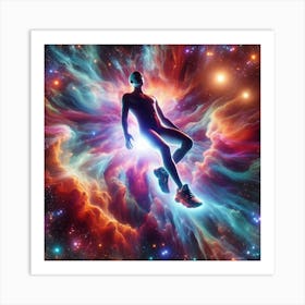 Space Man Art Print