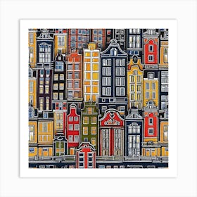 Amsterdam Cityscape 18 Art Print