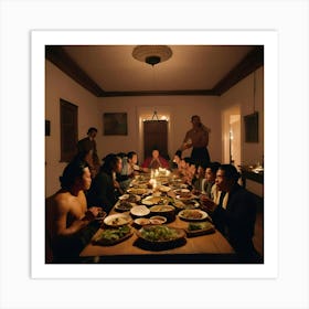 Dinner Party Art Print