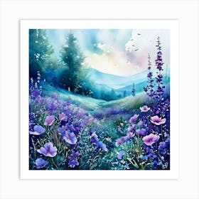 Wildflowers 3 Art Print