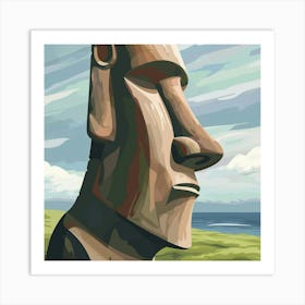 Easter Island 2 Art Print