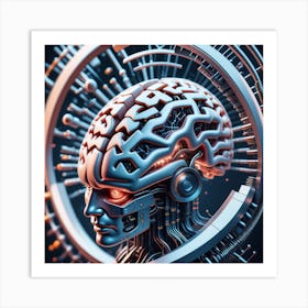 Artificial Intelligence Concept 2 Art Print