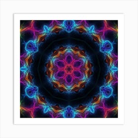 Abstract Psychedelic Pattern 2 Art Print