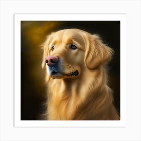 Golden Retriever 1 Art Print