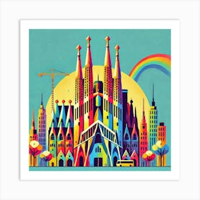 Sagrada Familia 4 Art Print