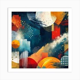 Abstract Painting 126 Art Print