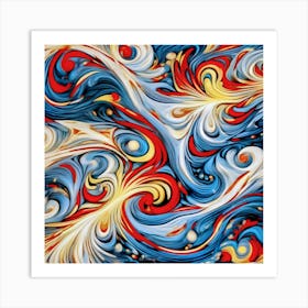 Abstract Painting 2 Art Print