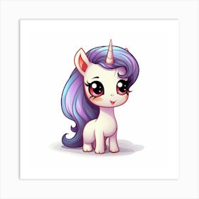 Little Unicorn 4 Art Print