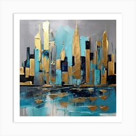 New York City Skyline Art Print