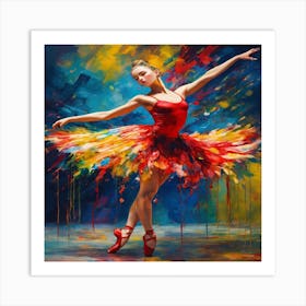 Ballerina Art Print