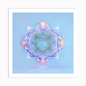 Buddhist Symbol Art Print