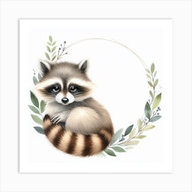 Racoon 1 Art Print