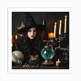 Witches Art Print