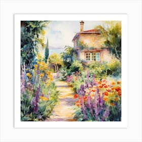 Aquarelle Ambiance Art Print