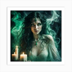 Elven Beauty Art Print