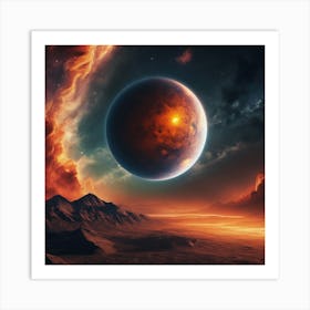 Planet - Planet Stock Videos & Royalty-Free Footage Art Print