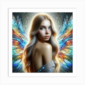 Angel Wings 28 Art Print