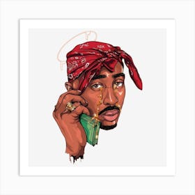 Tupac 1 Art Print