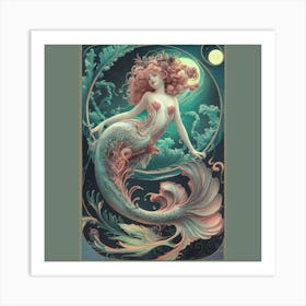 Mermaid 37 Art Print