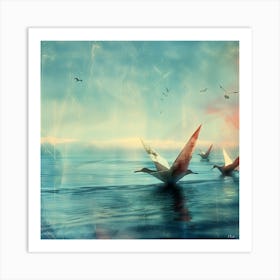 Paper Wings (II) Art Print