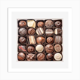 Chocolate Box Art Print