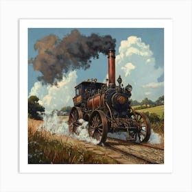 Steam Locomotive 1 Art Print