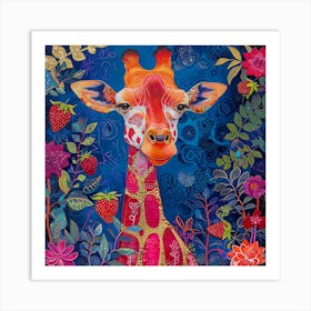 Giraffe Art Print