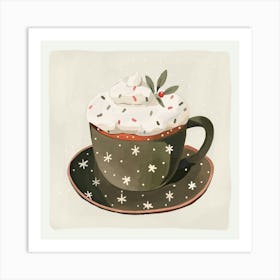 Cozy Cup Art Print