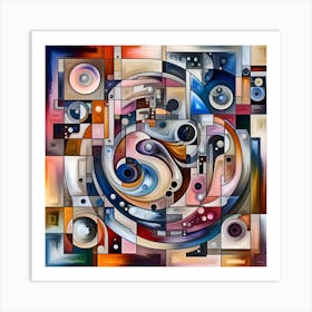 Abstract Painting 5 Art Print