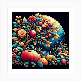 Apple Tree Art Print