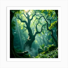 Forest 4 Art Print