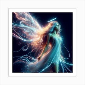 Angel Wings 48 Art Print