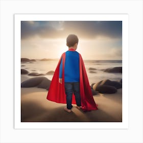 Super Hero Art Print