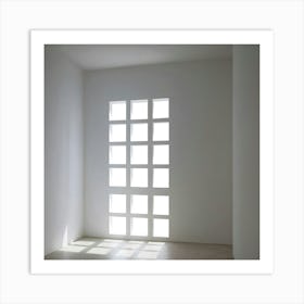 Empty Room With Window 2 Art Print