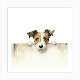 Russell Terrier Art Print