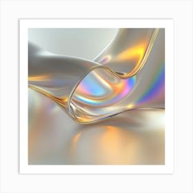 Abstract Wave Flow Art Print