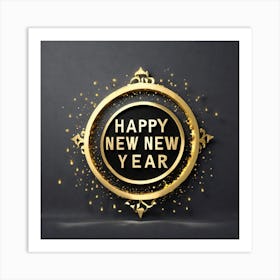 Happy New Year 135 Art Print