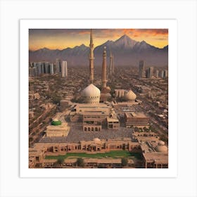 Islamic City 13 Art Print