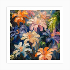 Lily Garden Art Print