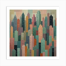 Cityscape 45 Art Print