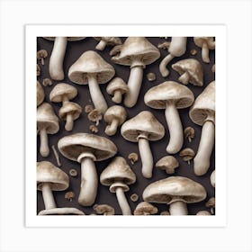 Mushroom Stock Photos & Royalty-Free Footage Art Print