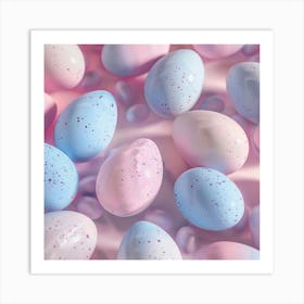 Easter Eggs Art Print