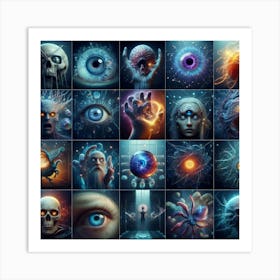 Psychedelic Art 10 Art Print