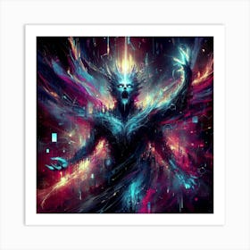 Demon 5 Art Print